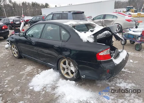 2008 Subaru Legacy 2.5I z USA, uszkodzony, nr VIN 4S3BL616687217223